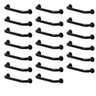 Alça de Apoio 50cm Barra Inox Kit 20 Unidades Idoso Cadeirante Acessibilidade Deficiente Banheiro Bo - 1