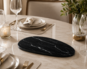 Ver imagem 2 de Bandeja Decorativa Pedra Natural Via Láctea para Servir 38x28cm