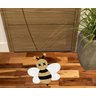 Tapete no Formato de Abelha para Decoração de Casa. - 1