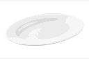 Ver imagem 1 de Travessa Oval Rasa Pasta 25x18.5x2cm Branco Haus