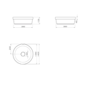 Ver imagem 3 de Cuba Slim Branco Sobrepor Redonda 40,0x40,0x13,5 Cm - Deca Deca Loucas