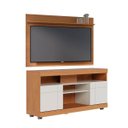 Ver imagem 2 de Rack com Painel para Tv até 55 Pol 136x168cm Freijó Off White