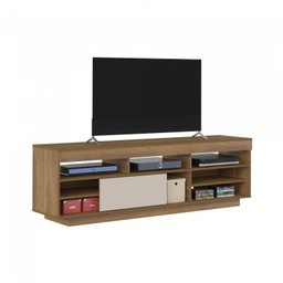 Kit 3 Peças Rack com Painel até 60 Polegadas Slim e Mesa de Centro Elegance - 13