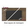 Kit 3 Peças Rack com Painel até 60 Polegadas Slim e Mesa de Centro Elegance - 10