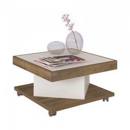 Kit 3 Peças Rack com Painel até 60 Polegadas Slim e Mesa de Centro Elegance - 15