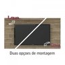 Conjunto com Rack com Painel para TV até 60 Polegadas e Mesa de Centro Elegance Espresso Móveis - 7