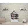 Casinha Infantil Organizadora de Brinquedos 100% Mdf Plancasa Branco Tx - 3