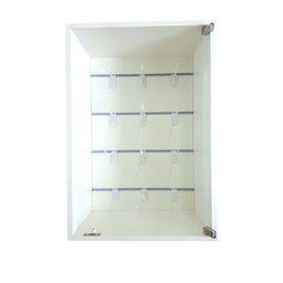Painel Canaletado Vitrine Expositora Para Lojas Porta Vidro - 2