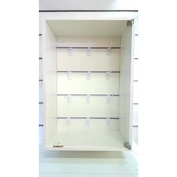 Painel Canaletado Vitrine Expositora Para Lojas Porta Vidro - 6