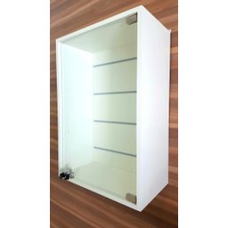 Painel Canaletado Vitrine Expositora Para Lojas Porta Vidro - 3