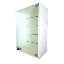 Painel Canaletado Vitrine Expositora Para Lojas Porta Vidro - 4