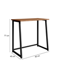 Ver imagem 6 de Mesa Escrivaninha Dobrável para Notebook Aço Fit Canela