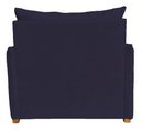 Ver imagem 7 de Poltrona Cama Monica Sala - Bouclé Cores:Azul-Marinho/Bouclé