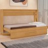 Cama de Parede Solteiro Jauru Naturalle - 1