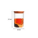 Ver imagem 2 de Pote Hermético de Vidro com Tampa de Bambu, 1.3 L Cozinha