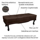 Ver imagem 7 de Puff Recamier Retro Vic 195cm Suede 1102 Ezz 1102