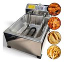Ver imagem 3 de Fritadeira Elétrica Óleo 7lt + Escorredor + Coador - Inmetro:60hz/inox/220v