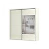 Guarda Roupa com Espelho 2 Portas de Correr 2 Gavetas 223cm 100% MDF   - 3