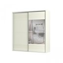 Ver imagem 3 de Guarda Roupa com Espelho 2 Portas de Correr 2 Gavetas 223cm 100% MDF