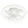 Pendente Ventilador de Teto Amon com Cristal Led 3 Cores Bivolt Retrátil com Controle Remoto - 1