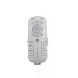 Pendente Ventilador de Teto Amon com Cristal Led 3 Cores Bivolt Retrátil com Controle Remoto - 5