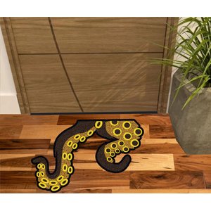 Tapete Capacho Divertido Polvo da Praia no Formato