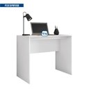 Ver imagem 4 de Escrivaninha Mesa Escritório Cubic 90cm Branca