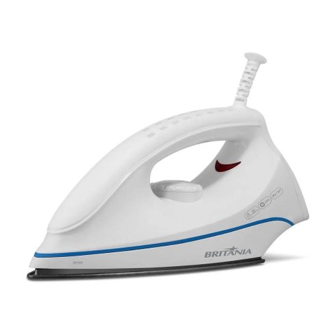 Ferro de Passar a Seco Britânia 1250w Branco 127v Bfs30