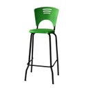 Ver imagem 4 de Kit 10 Banquetas Fixa Alta Piacere - Cor Verde - 34110