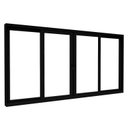 Ver imagem 1 de Janela de Alumino de Correr Central 4 Folhas 120x200cm Lucasa Eccellente