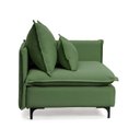 Ver imagem 5 de Sofá Modular Braço Lateral com Pé Metal Sôma CabeCasa MadeiraOriginals Verde