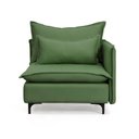Ver imagem 3 de Sofá Modular Braço Lateral com Pé Metal Sôma CabeCasa MadeiraOriginals Verde
