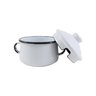 Açucareiro 10 Esmaltado Branco 500 Ml - Linha Ewel - 2