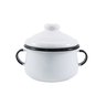 Açucareiro 10 Esmaltado Branco 500 Ml - Linha Ewel - 1