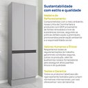 Ver mais imagens de Paneleiro 4 Portas 70cm Nara CabeCasa MadeiraOriginals