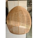 Ver imagem 2 de PENDENTE TIMOR 40CM FIBRA NATURAL TRANÇADO 1E27