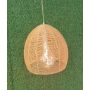 Ver imagem 1 de PENDENTE TIMOR 40CM FIBRA NATURAL TRANÇADO 1E27