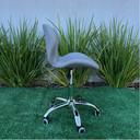 Ver imagem 7 de Cadeira Giratória Stilo Slin Confort com Rodado Cromado Cinza