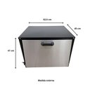 Ver imagem 2 de Forno Pequeno 60 Litros Baixa Pressão Comtampa de Inox Cefaz Frg-03