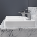Ver mais imagens de Cuba para Banheiro Kohler Vox Retangular de Sobrepor Retangular 58x46cm com Furo Branca| 2660BR-1-0