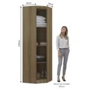 Ver imagem 7 de Conjunto Quarto de Canto Queen 4 Peças 6 Portas 5 Gavetas Paris Luciane Móveis
