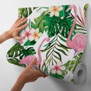 Ver imagem 1 de Papel de Parede Adesivo Decorativo Botanic Folhagens - Kit 10 Metros