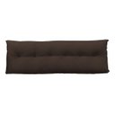 Ver imagem 3 de Almofada Cabeceira Mel Cama Queen 160cm Encosto Suede:Marrom/Liso