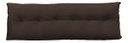 Ver imagem 3 de Almofada Cabeceira Mel Cama Queen 160cm Encosto Suede:Marrom/Liso