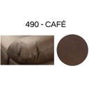 Ver imagem 2 de Poltrona Retrátil Reclinável Vivian 96cm Couro Café - Sallar Home