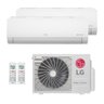 Ar-Condicionado Multi Split Inverter LG 18.000 BTUs (2x Evap HW 9.000) Quente/Frio 220V - 1