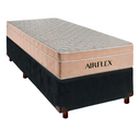 Ver imagem 4 de Kit Cama Box e Colchão Molas Ensacadas Solteiro Airflex Cinza