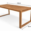 Ver imagem 3 de Mesa Rustica Jardim Baren Yescasa