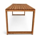 Ver imagem 6 de Mesa Rustica Jardim Baren Yescasa Marrom/Nogueira