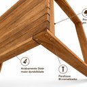 Ver imagem 4 de Mesa Rustica Jardim Baren Yescasa